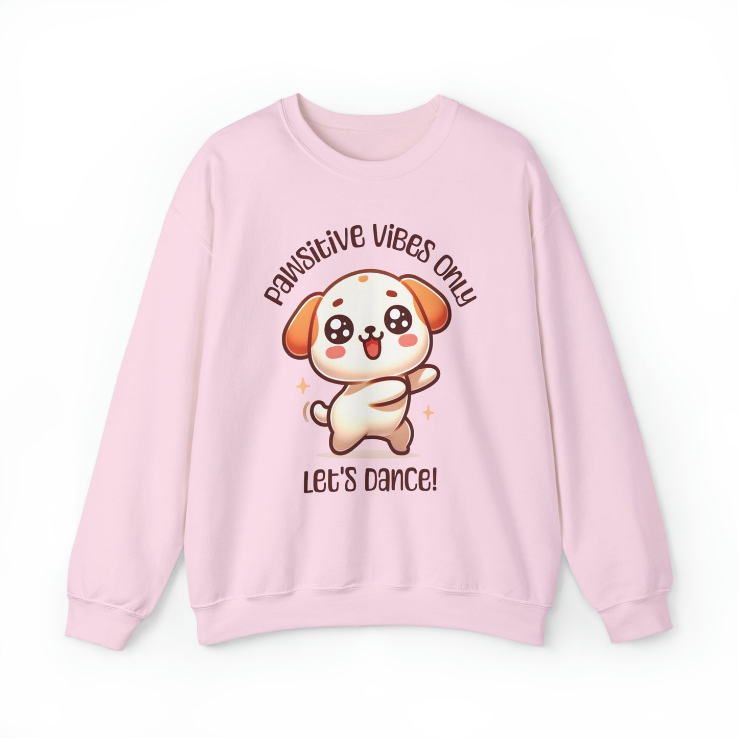 Pawsitive Vibes Only: Let's Dance Dog - Sweatshirt