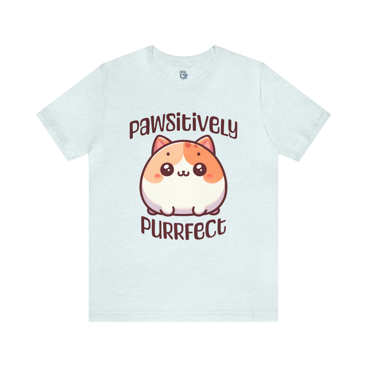 Pawsitively Purrfect Cat Design - T-shirt