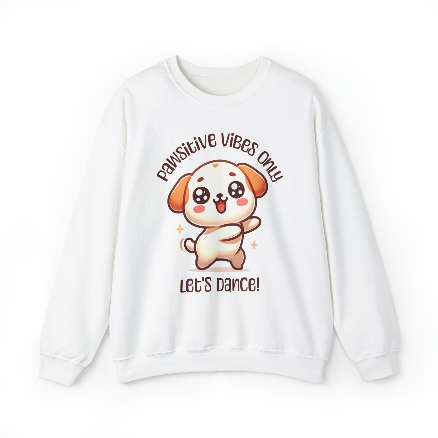 Pawsitive Vibes Only: Let's Dance Dog - Sweatshirt