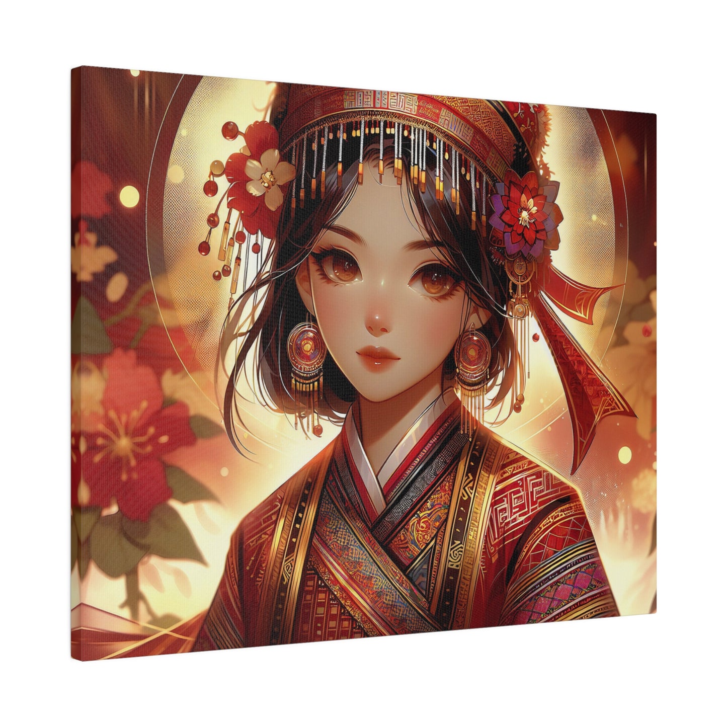 Hmong Girl Wall Art Canvas 2