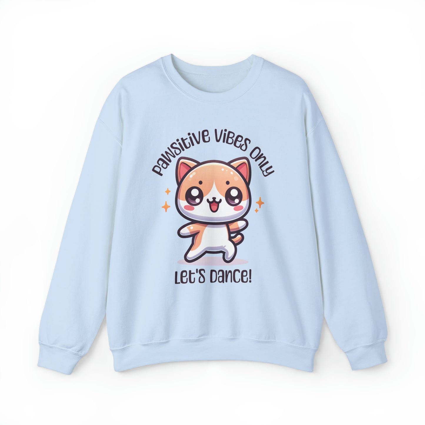 Pawsitive Vibes Only: Let's Dance Cat - Sweatshirt