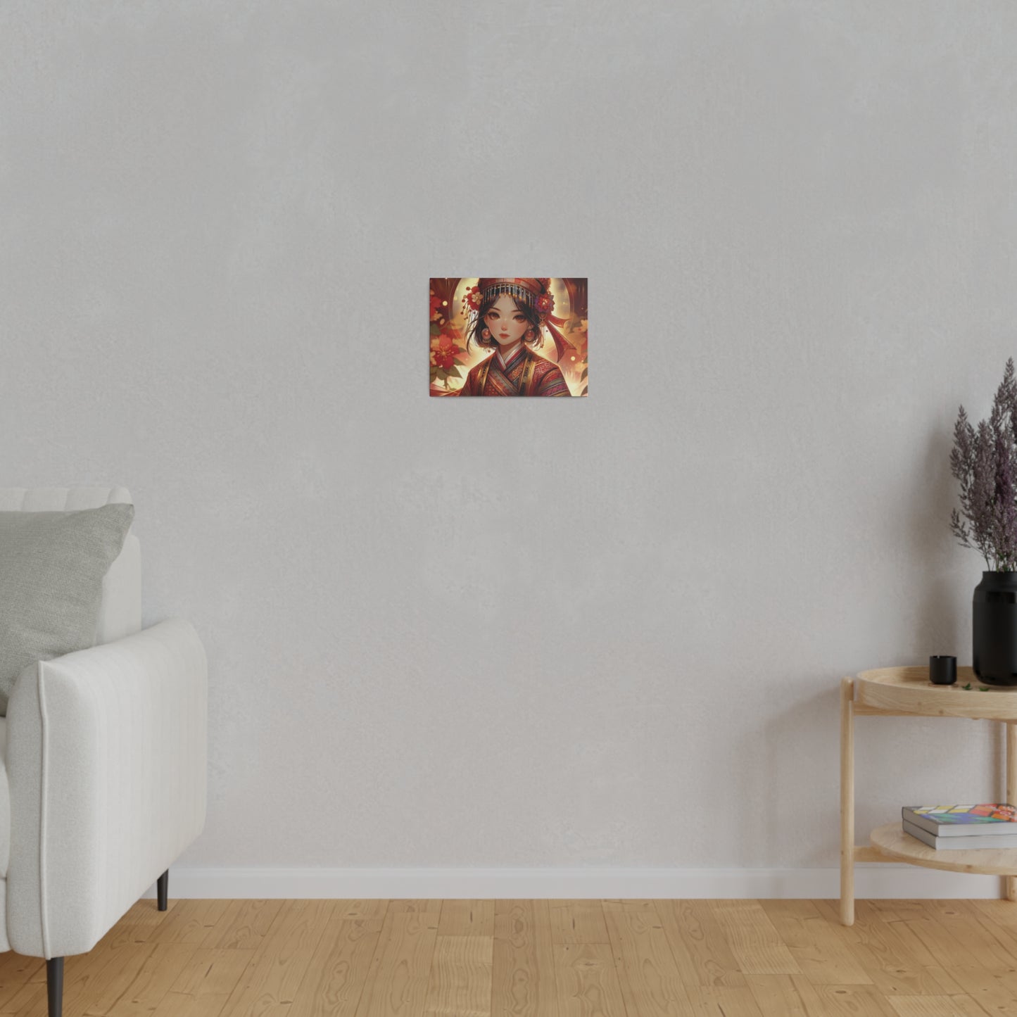 Hmong Girl Wall Art Canvas 2