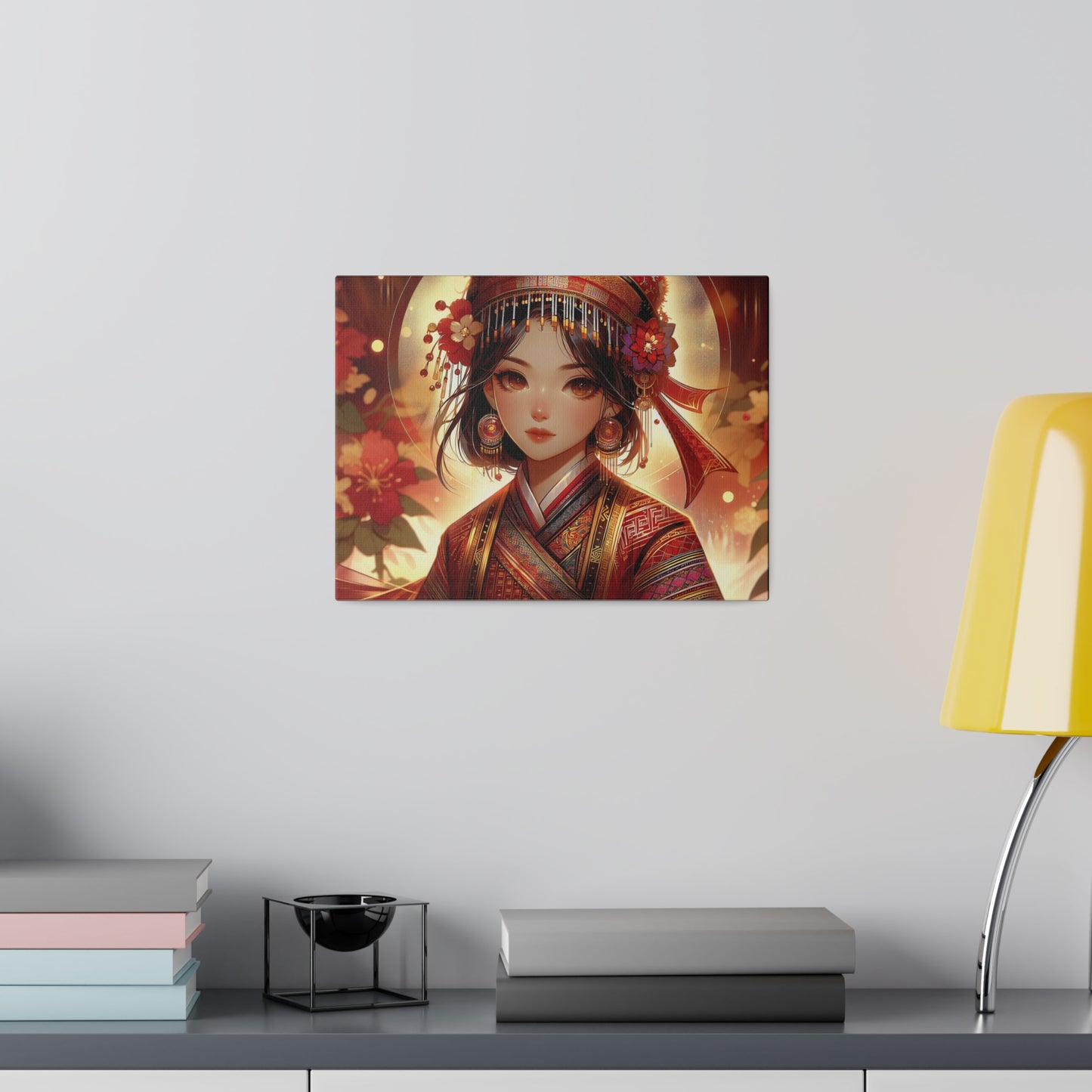 Hmong Girl Wall Art Canvas 2