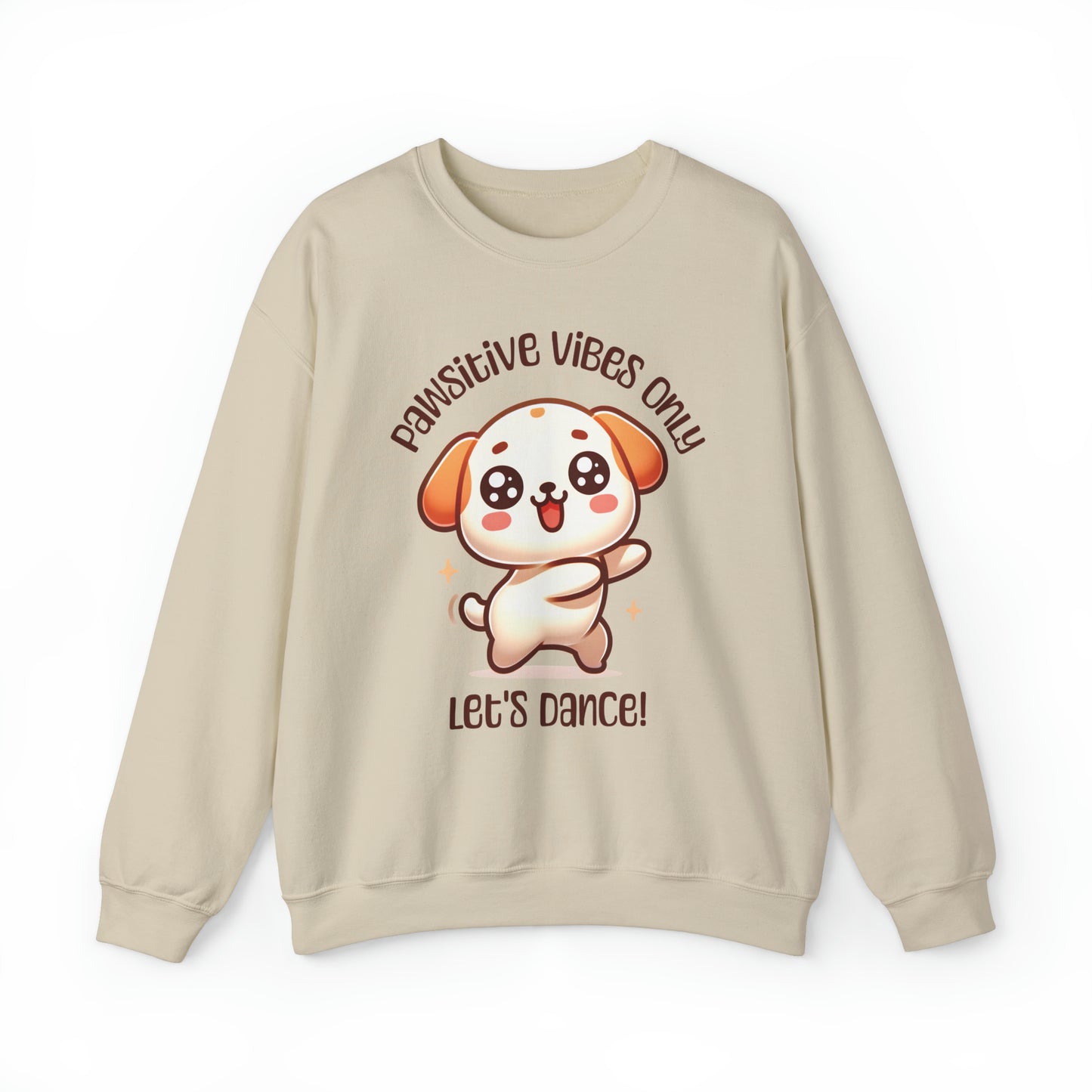 Pawsitive Vibes Only: Let's Dance Dog - Sweatshirt