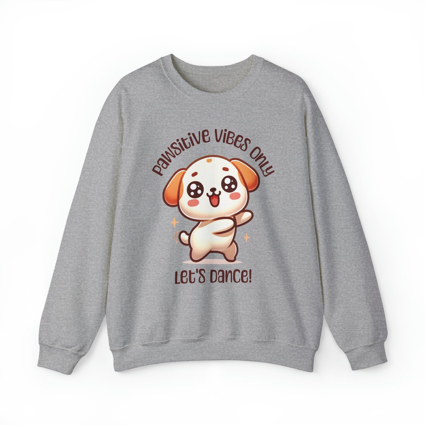 Pawsitive Vibes Only: Let's Dance Dog - Sweatshirt