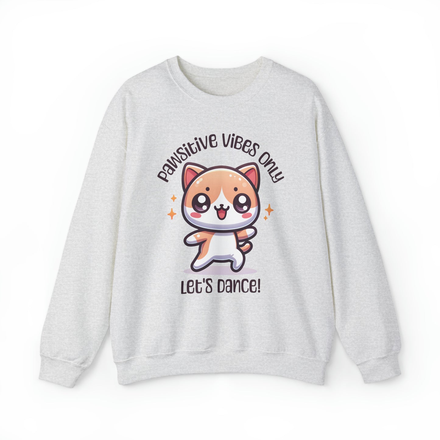 Pawsitive Vibes Only: Let's Dance Cat - Sweatshirt