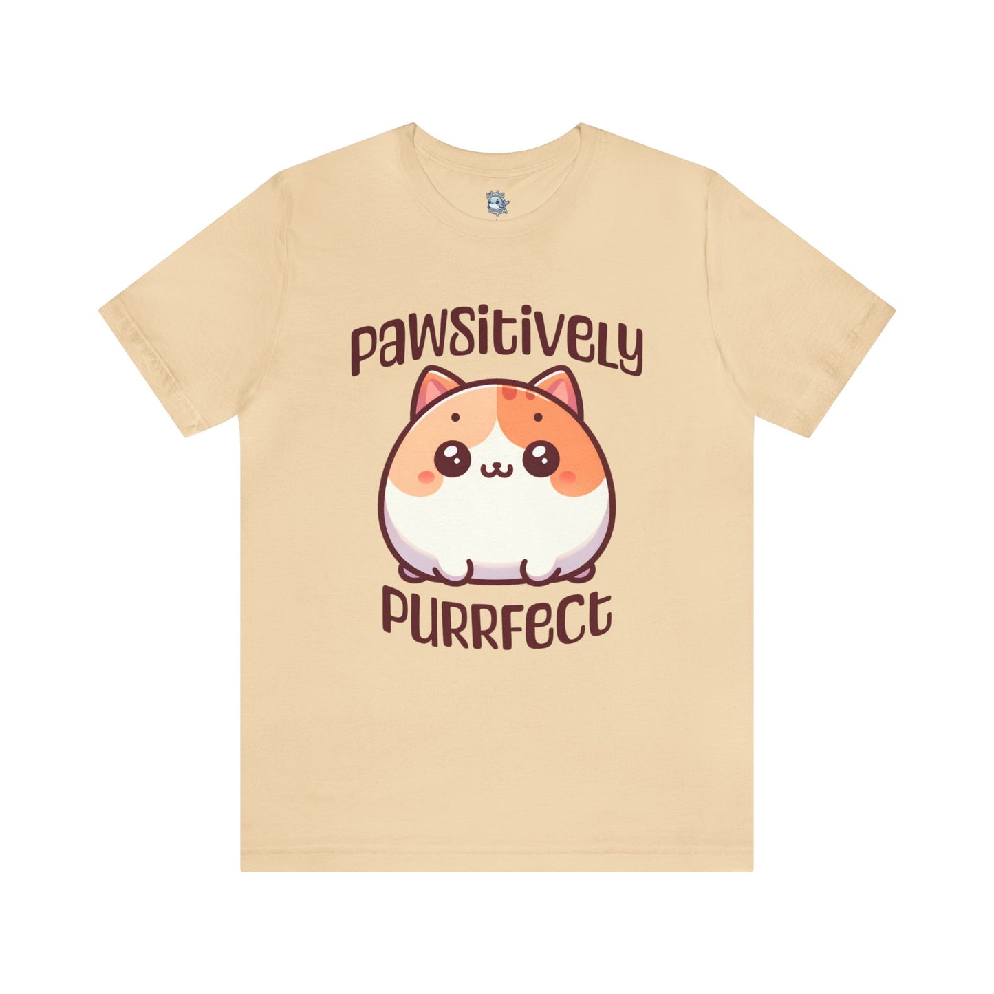 Pawsitively Purrfect Cat Design - T-shirt