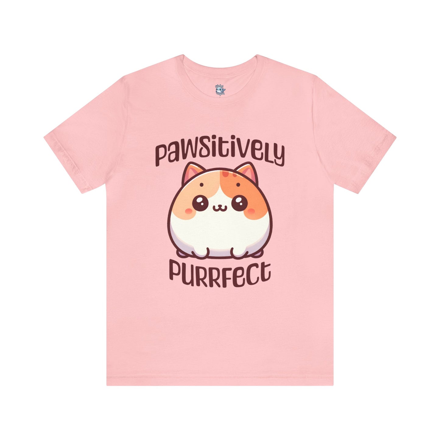 Pawsitively Purrfect Cat Design - T-shirt