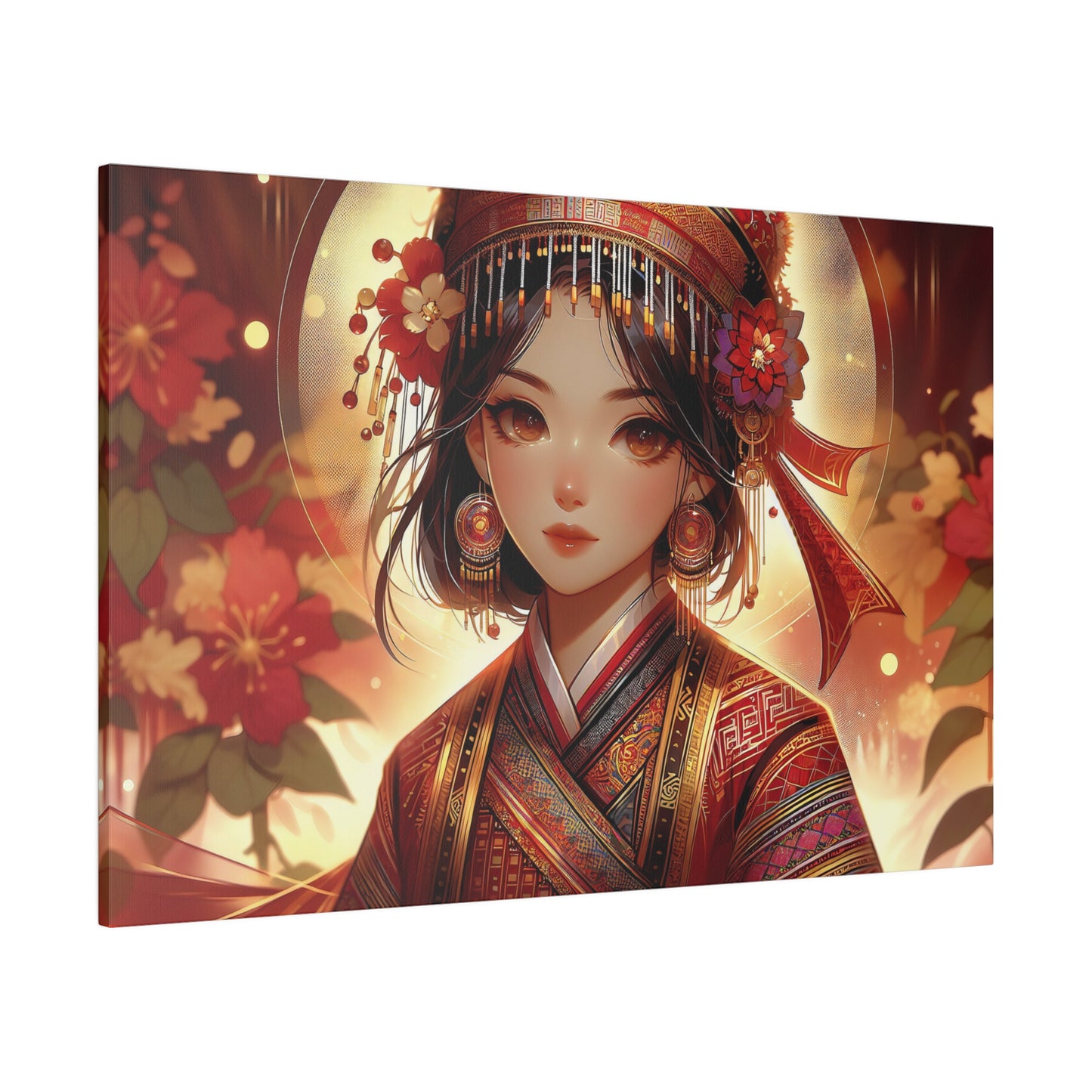 Hmong Girl Wall Art Canvas 2