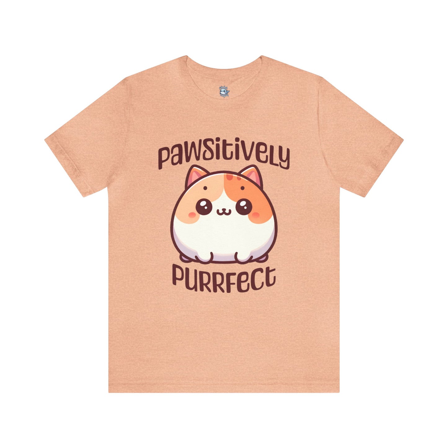 Pawsitively Purrfect Cat Design - T-shirt