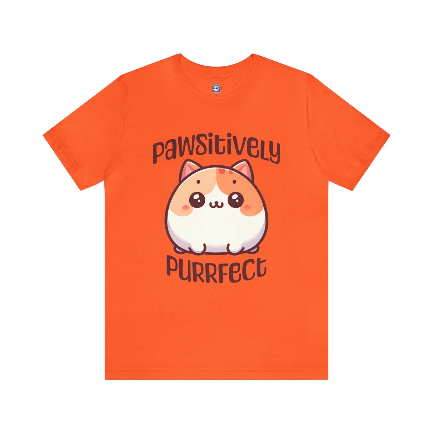 Pawsitively Purrfect Cat Design - T-shirt