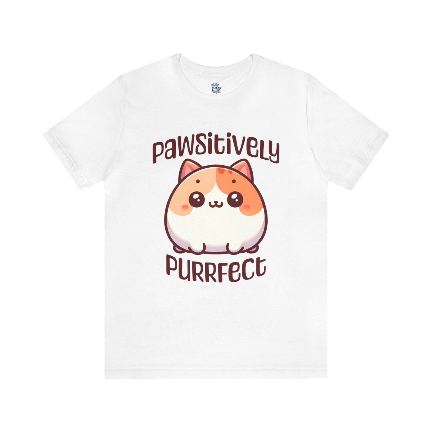 Pawsitively Purrfect Cat Design - T-shirt