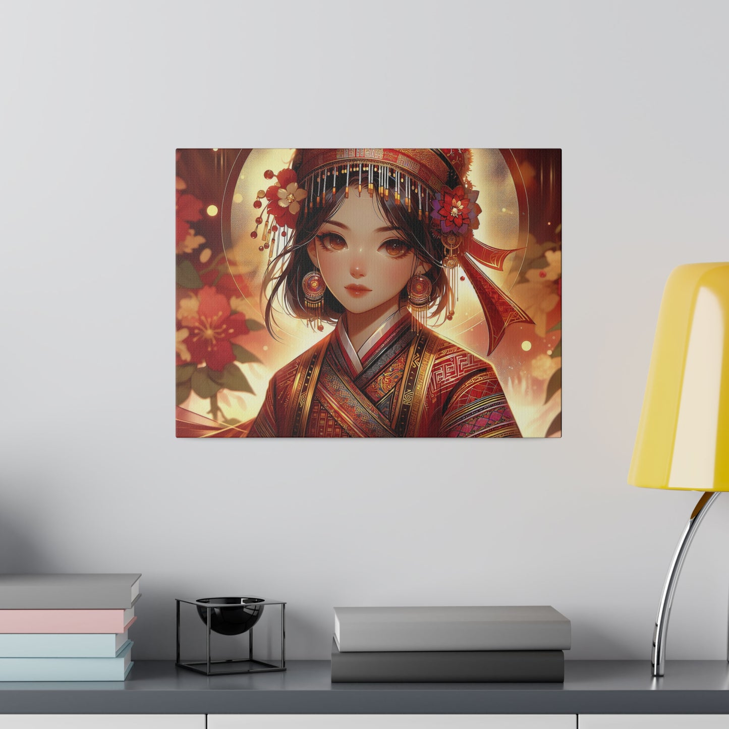 Hmong Girl Wall Art Canvas 2