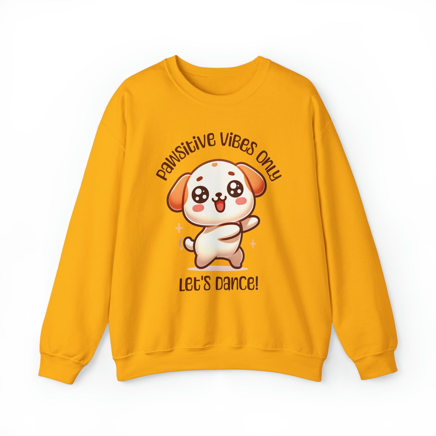 Pawsitive Vibes Only: Let's Dance Dog - Sweatshirt